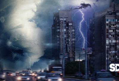 Totalni vremenski kolaps: Srbija pod opsadom ciklona koji udara iz tri pravca - Olujni vetar, bujice i mokar prave haos