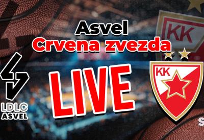 ASVEL - CRVENA ZVEZDA (UŽIVO)