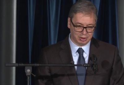 Vučić na otvaranju vidikovca na 41. spratu Kule Beograd