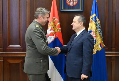 (FOTO)Dačić primio polaznike 15. klase Visokih studija bezbednosti i odbrane: Usavršavanje kadrova jedan od ključnih stubova stabilnog i efikasnog sistema