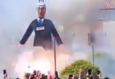 (VIDEO) Detonirana lutka Benjamina Netanjahua u Španiji: Izrael uputio oštar protest, produbljuju se tenzije između dve zemlje