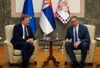 "Postignut napredak u razgovorima sa Vučićem i Petkovićem" Oglašavanje specijalnog izaslanika za dijalog Beograda i Prištine nakon sastanka