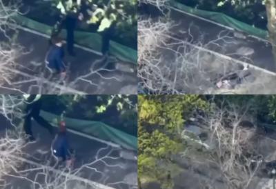 Skandal trese Ukrajinu: Policajci bežali dok je napadač pucao - Civili ostavjeni bez zaštite, snimak razbesneo sve (VIDEO)