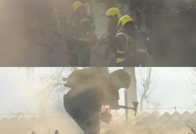 (VIDEO) Crni dim nadvio se nad Limanom: Vatrogasci sjurili na lice mesta, ovako je izgledala dramatična akcija gašenja razbuktalog plamena