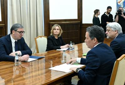 Vučić završio današnje konsultacije: Poslednji u nizu sastanaka bio sa Zelenima Srbije