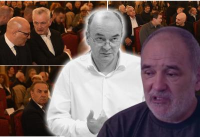 Sa razglasa se začuli neočekivani stihovi: Pesma Đorđa Balaševića ispratila Duška na komemoraciji