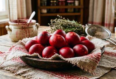 JARKO CRVENA boja jaja za Uskrs po receptu naših baka, starom preko 50 godina - Samo 1 namirnica vam je potrebna, a boja ne prodire kroz ljusku