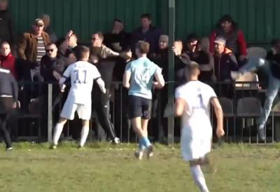 SKANDAL U SRPSKOM FUDBALU: Huligani PRETUKLI trenera (VIDEO)