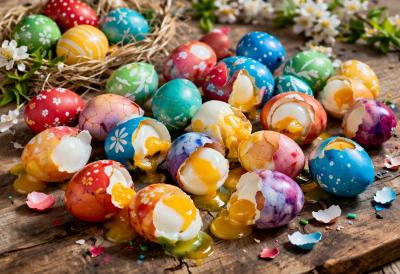 Šta raditi sa razbijenim jajima posle Uskrsa: Koliko mogu da stoje i kada ih treba baciti