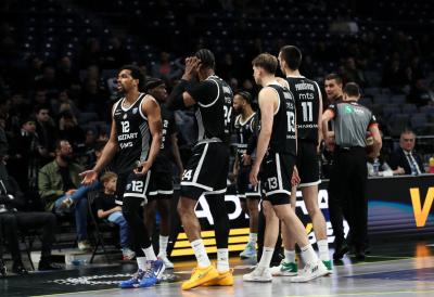 I JOŠ SE BROJI: Evroliga čestitala košarkašima Partizana novi klupski rekord od šest pobeda u nizu