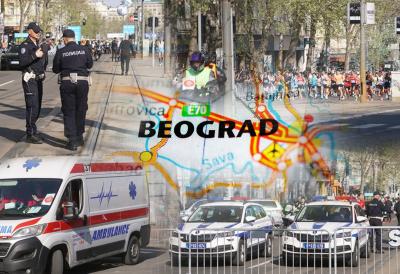 (MAPA) Nova trasa maratona, pola Beograda biće blokirano za vikend - evo kuda (ne) možete da prođete: Ovo je detaljan spisak ulica koje će biti zatvorene za saobraćaj