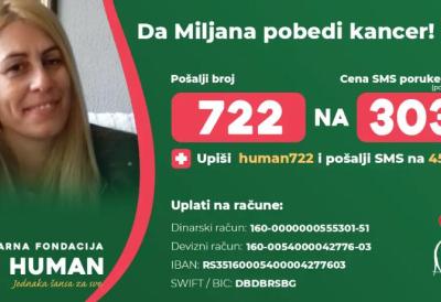 Humanitarna akcija za Miljanu Milašinović: Borba sa dva karcinoma traje godinama, potrebna pomoć za dalje lečenje