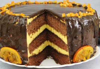 Posna ČOKOLADNA TORTA sa narandžom ZA ĐURĐEVDAN: Puna bogatog krema, sočna i mirisna – kraljica slavske trpeze koja osvaja na prvi zalogaj