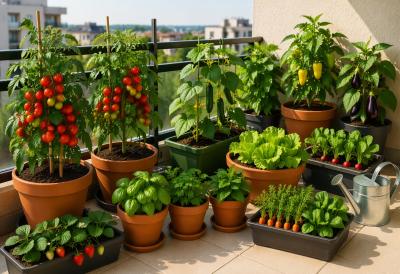 Čeri paradajz raste "kao lud" na terasi uz ove trikove! Evo koje povrće možete još da uzgajate iako živite u stanu...