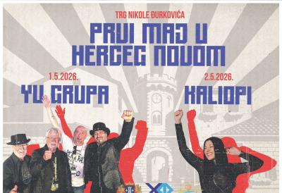 Yu grupa i Kaliopi u Herceg Novom za prvomajske praznike