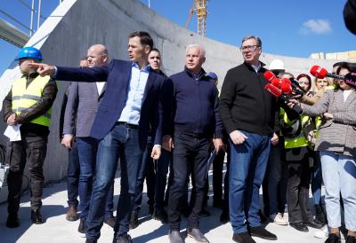 Objekti na gradilištu EXPO-a gotovi do decembra: Siniša Mali potvrdio da trenutno radi 4.000 radnika - tokom leta biće gotovo i 1.500 stanova