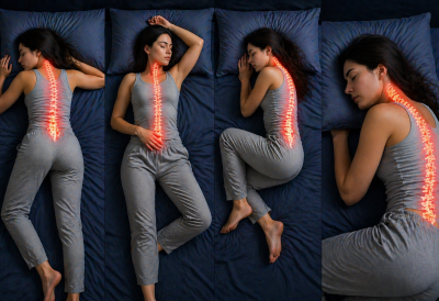 Ovih 5 položaja u krevetu najviše štete telu, a većina ljudi tako spava svake noći