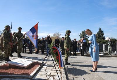 Srbija je feniks: Đurđević Stamenkovski na obeležavanju šestoaprilskog bombardovanja