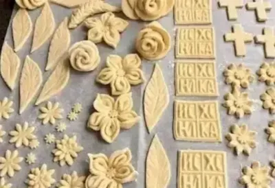 Jednostavni TRIKOVI za najlepše UKRASE za SLAVSKI KOLAČ za Lazarevu subotu - Detaljno uputstvo za svaki simbol, korak po korak