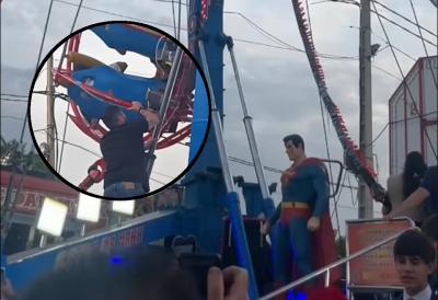 (VIDEO) Stravična nesreća na vašaru snimljena kamerom: Otkinula se sajla na vrtešci, dvoje dece teško povređeno