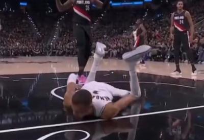 Poraz Sparsa u senci STRAVIČNOG pada Vembanjame: Francuz udario GLAVOM O PARKET! - Sin Zvezdine legende rešio meč (VIDEO)