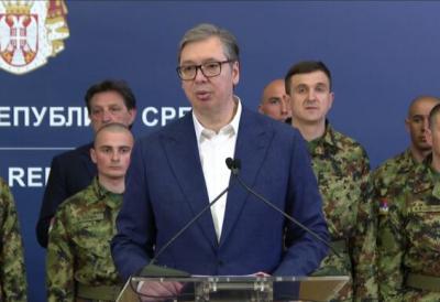 Vučić dočekao našu vojsku iz Libana:  U pitanju su veoma hrabri momci i devojke, pokazali su kako se čuva međunarodno pravo i mir