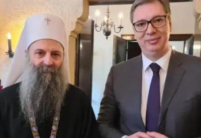 VUČIĆ ČESTITAO VASKRS PATRIJARHU: Naše misli i molitve posvećene su srpskom narodu širom sveta, posebno na KiM