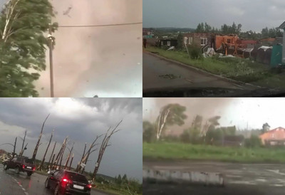 U trenutku je nastao haos: Rusija razorena, građani bežali pred uraganom - Oluja ostavila pustoš za sobom (VIDEO)