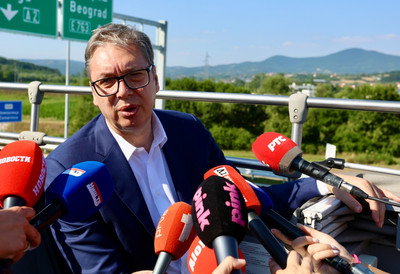 "OVO JE NOVA ISTORIJA" VUČIĆ OTVARA DEONICU NA MORAVSKOM KORIDORU: Ovo dovodi fabrike, turiste, zbližava porodice, omogućava bolji životni standard