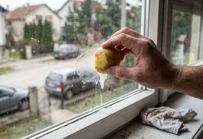 Prozori BLISTAJU kao da su novi, a treba vam samo jedan KROMPIR: Zaboravite na hemiju i prskalice, ovaj trik iz 19. veka pravi MAGIJU na staklu