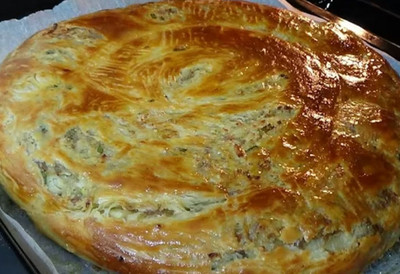 TURSKA PITA sa mesom bez kupovnih kora, bez kvasca i praška za pecivo: Veoma jednostavna za pripremu, savršena za nedeljni ručak