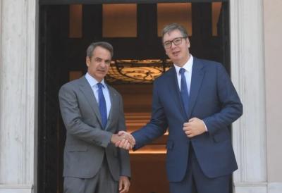 Vučić se sastao sa Kirjakosom Micotakisom u Tivtu