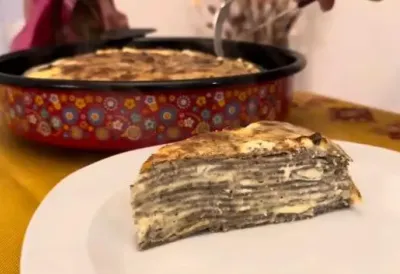 ZLATARSKA PITA od heljde - Originalan recept za pitu sa sočnim prelivom od kajmaka, jaja i sira: Izdašna, prava slana torta