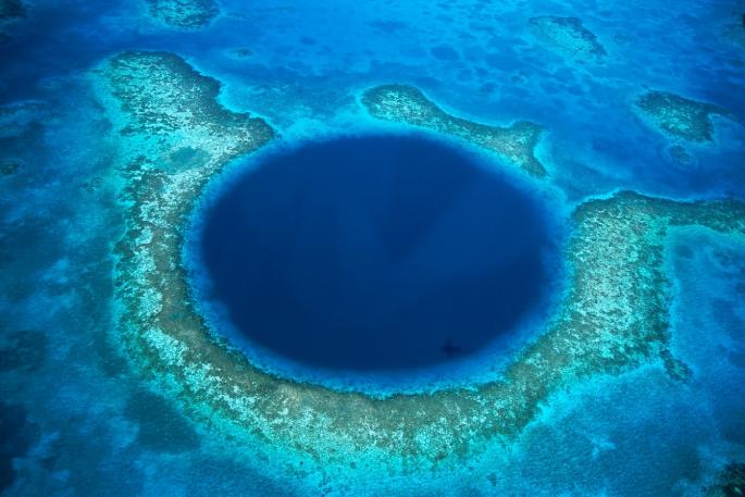 Plava rupa, Belize