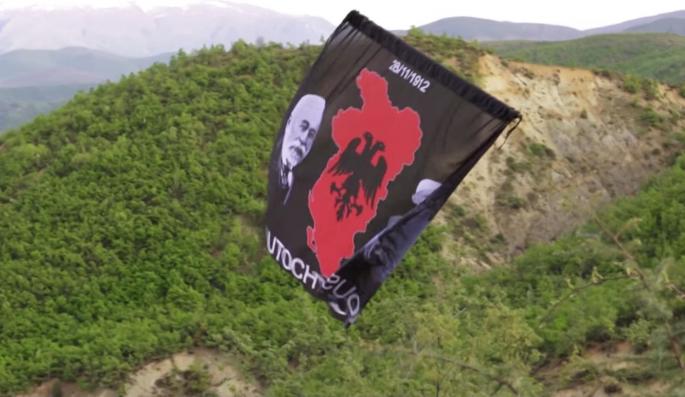 zastava Velike Albanije