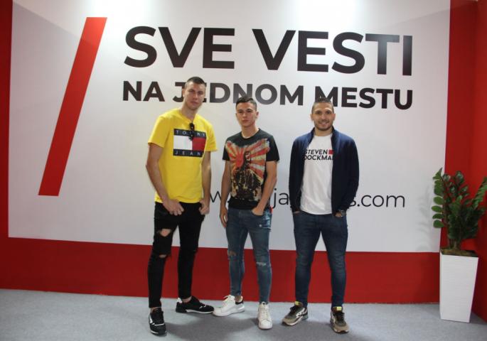 Lazar Pavlović, Filip Stevanović i Aleksandar Lutovac