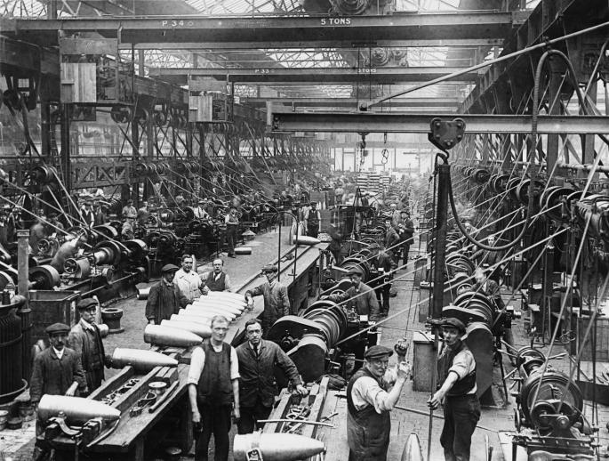 Fabrika oružja u Prvom svetskom ratu