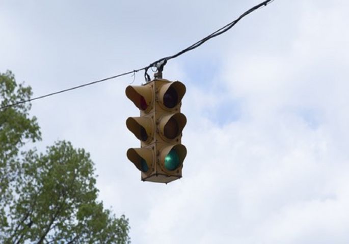 zeleno svetlo na semaforu