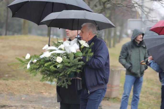 Željko Obradović na sahrani Dejana Milojevića