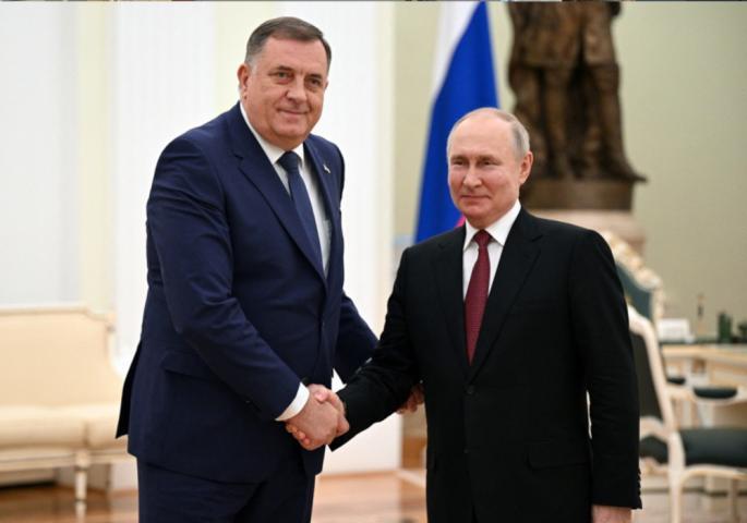 Milorad Dodik, Vladimir Putin