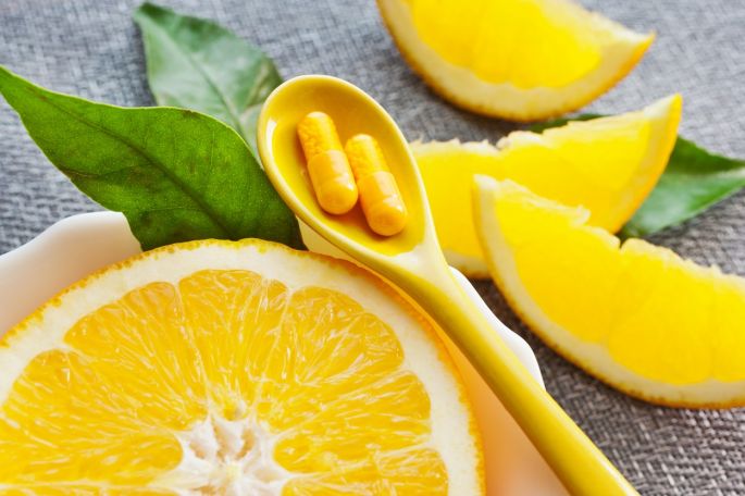 vitamin c, pomorandža, limun