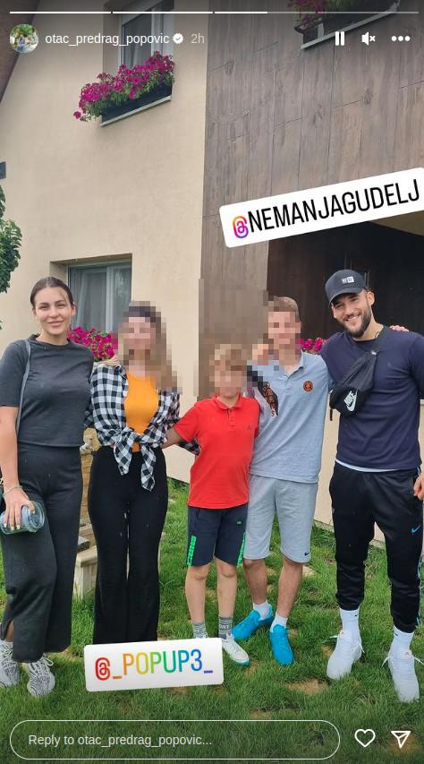 Anastasija Ražnatović, Nemanja Gudelj