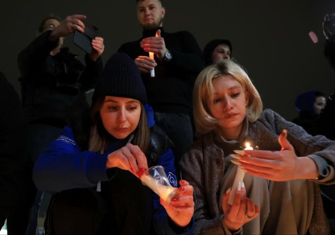 Rusi oplakuju nastradale u terorističkom napadu