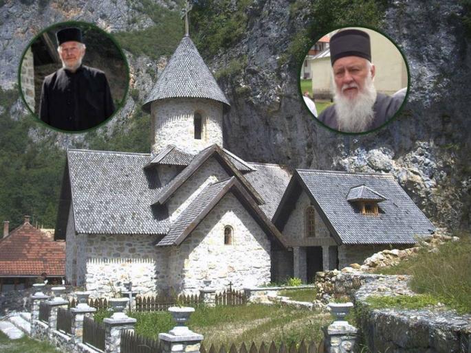 Manastir Kumanica, otac Nikolaj i vladika Filaret