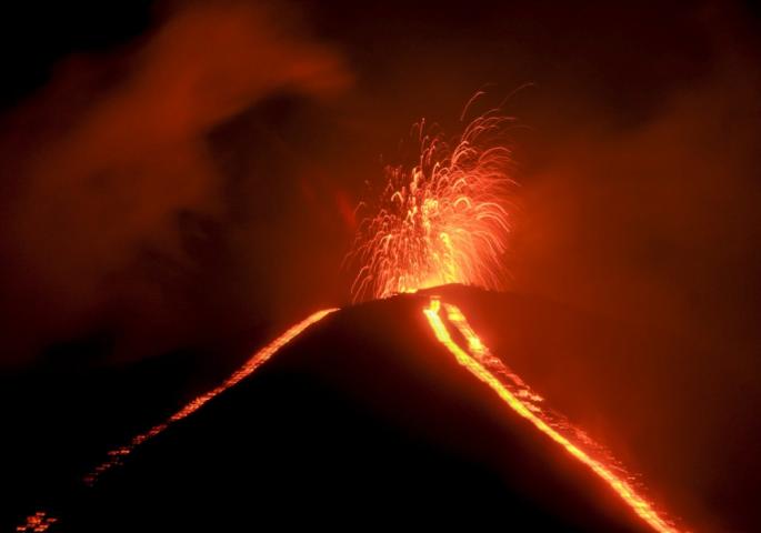Pakaja vulkan u Gvatemali
