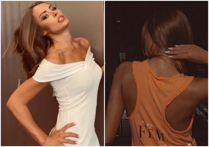 ČIPKASTI DONJI VEŠ, HALTERI, TANGE... Objavljene erotske fotografije Dijane Hrkalović