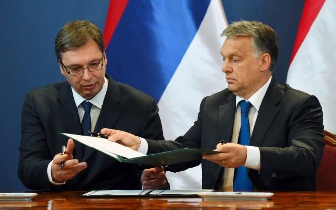 Aleksandar Vučić i Viktor Orban