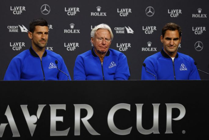 Novak Đoković, Bjern Borg i Rodžer Federer