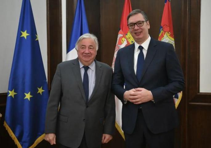 Predsednik Srbije i predsednik Senata Francuska