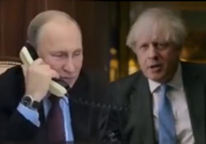Vladimir Putin, Boris Džonson